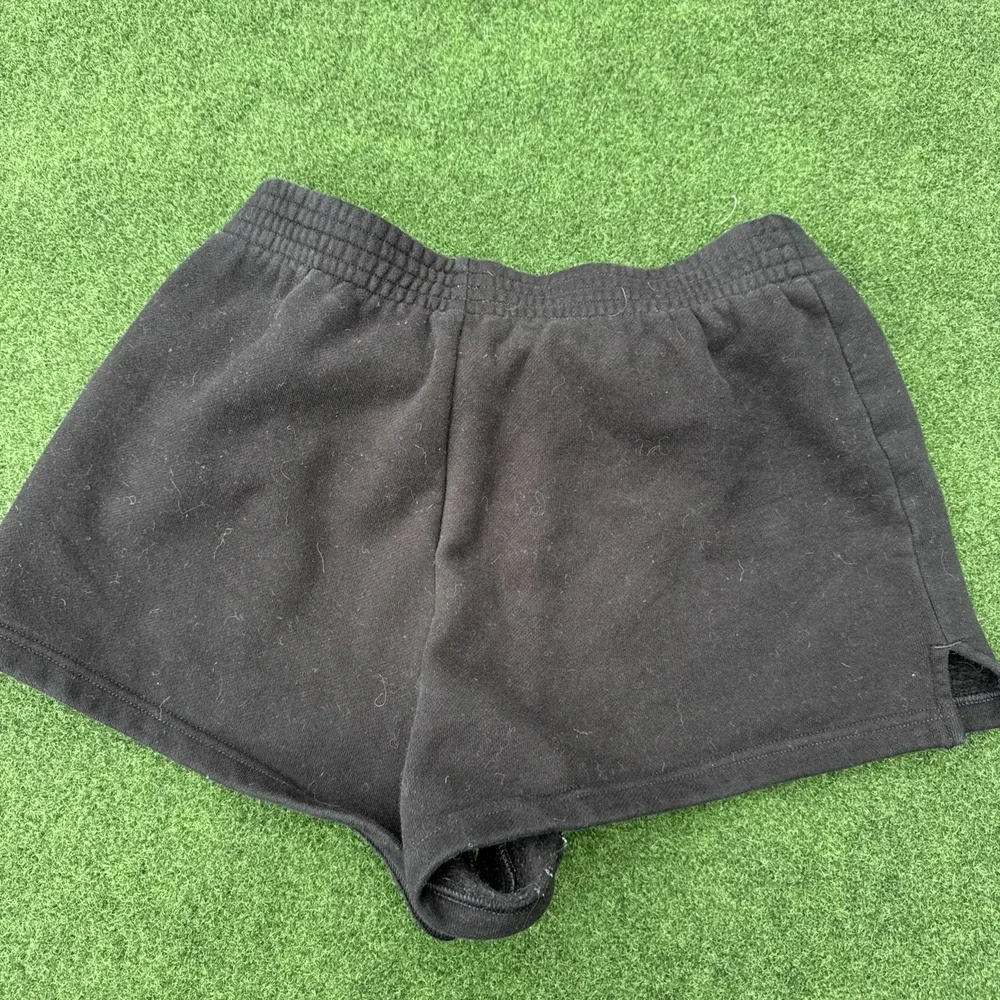 Black TNA Sweatfleece Cozy Fleece‎ Perfect Fit Shorts From Aritzia Size: M